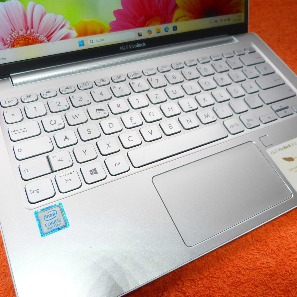 Asus S330F VivoBook METALL UltraBook l 13 Zoll HD l Windows 11 SSD l AKKU Defekt - Bild 3 von 4