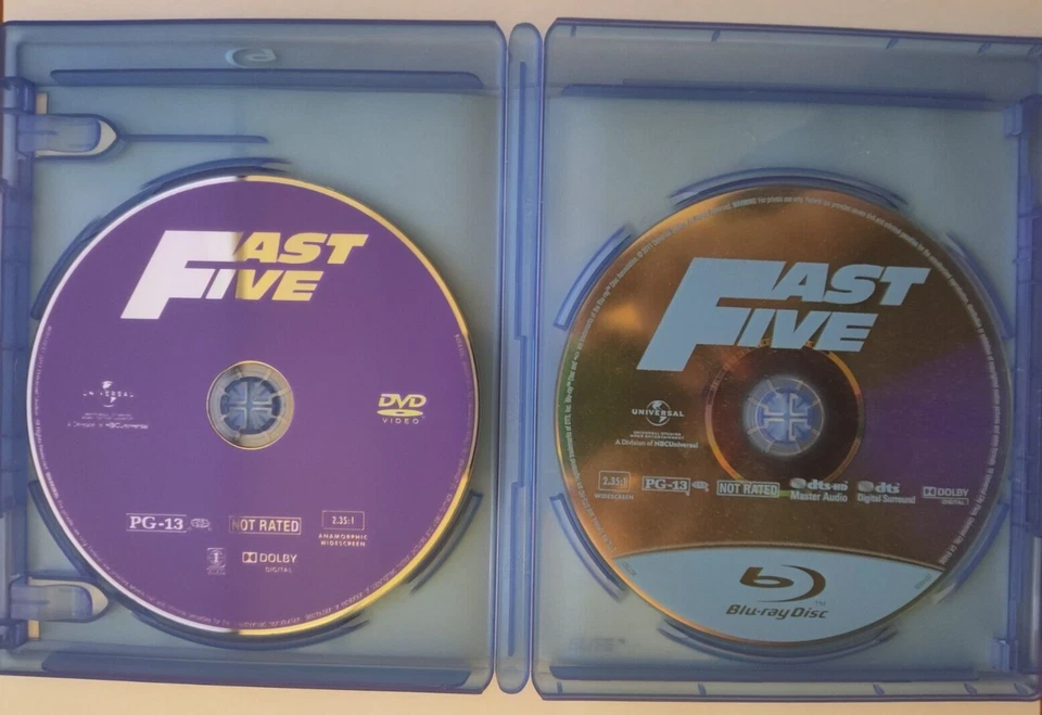 Fast Five (Blu-ray/DVD, 2011, 2-Disc Set, Canadian, Extended Edition) - Image 3 of 3