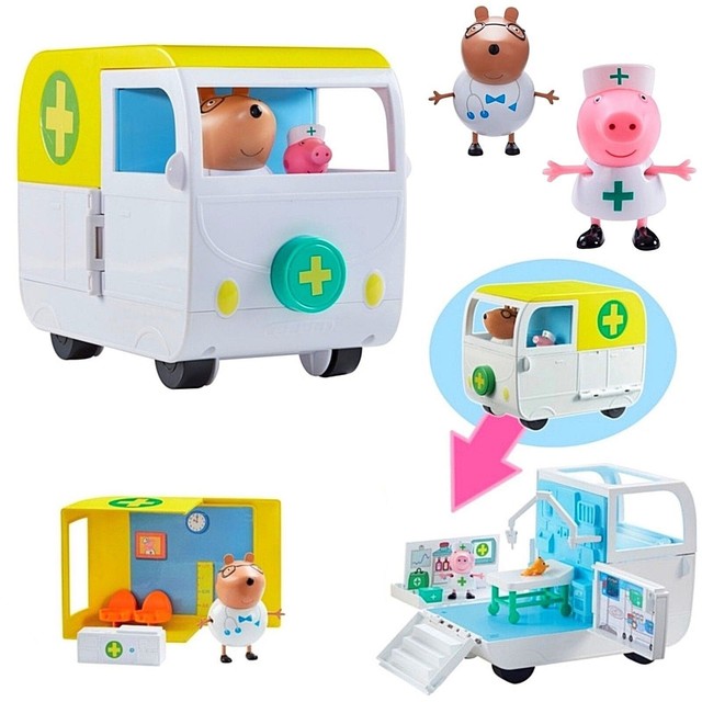 peppa pig dr brown bear toy