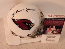 ZACH ERTZ signed CADRINALS mini helmet JSA COA