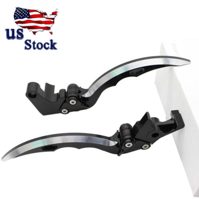 CNC Blade Shape Brake Clutch Levers For Honda Suzuki Kawasaki Yamaha BUEll