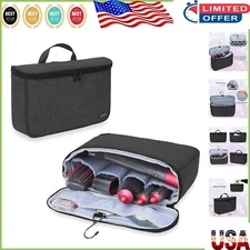Compact and Padded Travel Case for Dyson Airwrap Styler and Hair Accessories
