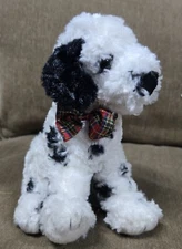 The Twelve Dogs Of Christmas Dalmatian Plush Bean Bag 7" 1998 Emma Kragen 