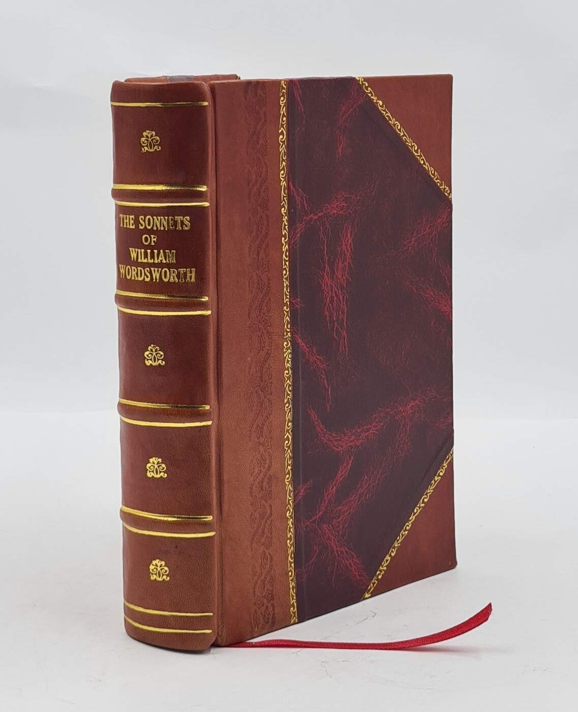 William Wordsworth 1838 Sonnets Leather Bound Vintage Edition