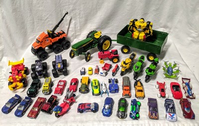 hot wheels john deere tractor