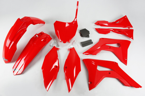 kit plastiche carene Honda CRF 250R 2018 - 2021 CRF 450R 2017 - 2020 Rosso Ufo