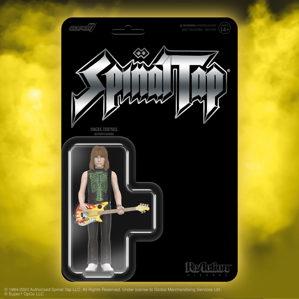 Spinal Tap ReAction Wave 1 Nigel Tufnel Figure Super 7 | eBay