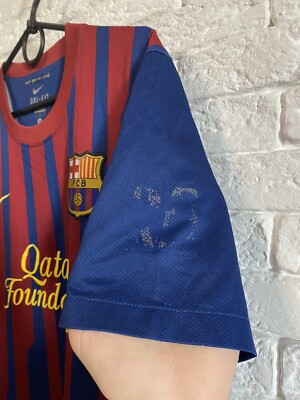 Nike Barcelona 11/12 Lionel Messi #10 Jersey Home Football Shirt