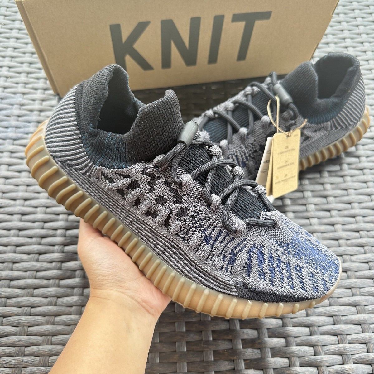 Adidas Yeezy Boost 350 V2 CMPCT Slate Blue Men's Athletic Adidas Yeezy Boost 350 V2 CMPCT Slate Blue Men's Athletic