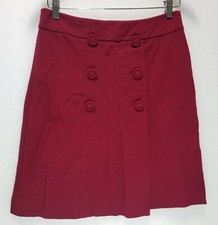 Women's TALBOTS petites skirts -Button Front Sz 4P