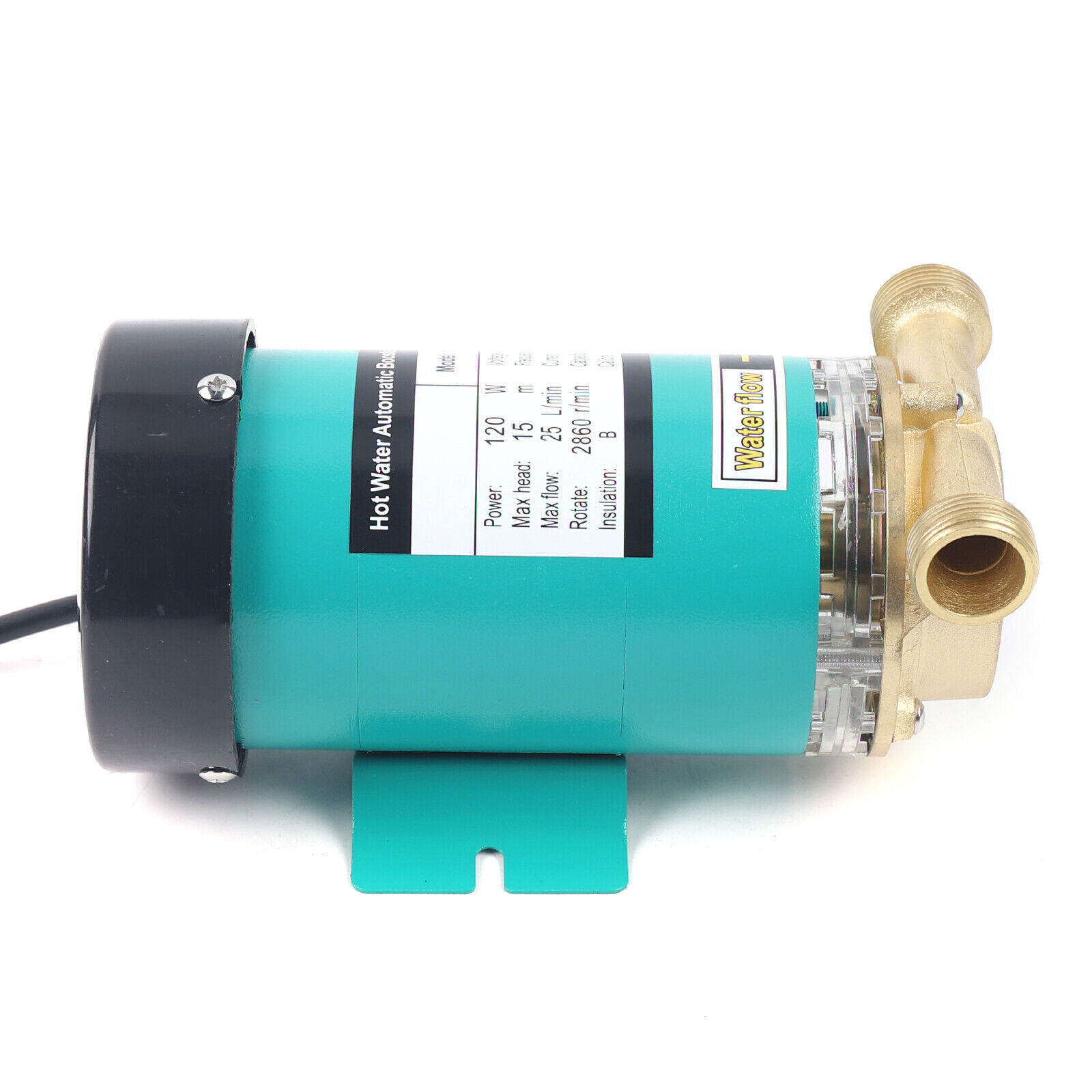 120W Hot Water Pressure Booster Pump Shower Home Automatic Stainless