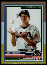 2023 Panini Stars & Stripes Bronze, Silver, Gold Prizm #39 James Tronstein