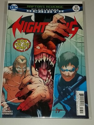 NIGHTWING #33 DC UNIVERSE REBIRTH RAPTORS REVENGE JANUARY 2018