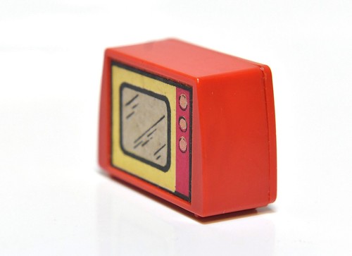 ORIGINAL TV TELEVISION SET PART FISHER PRICE PLAY LITTLE PEOPLE #11 - Picture 2 of 5