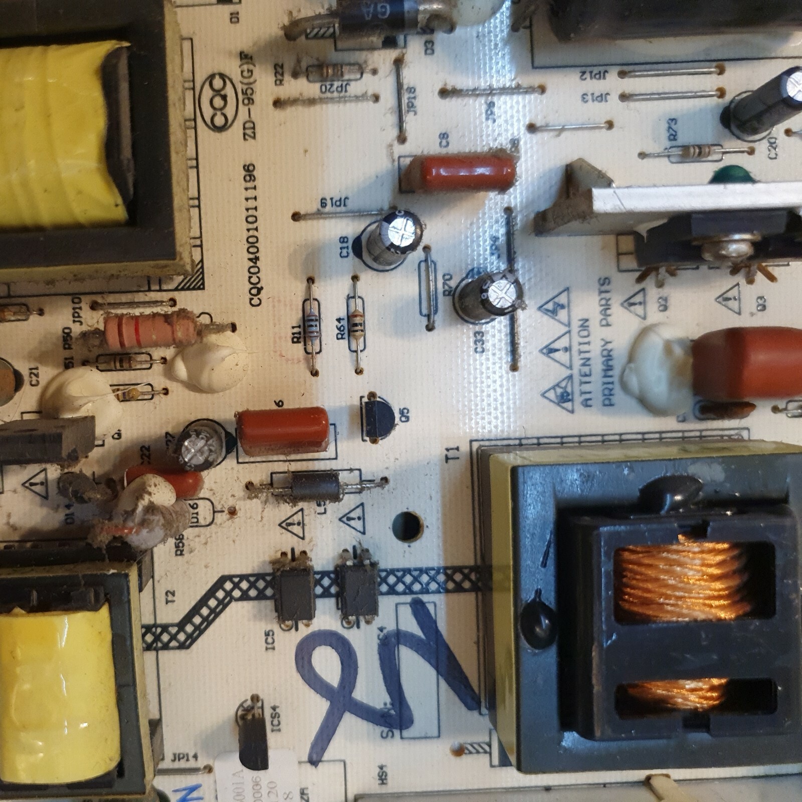 TECHNIKA X32/56G 32" TV POWER SUPPLY BOARD CQC04001011196 eBay