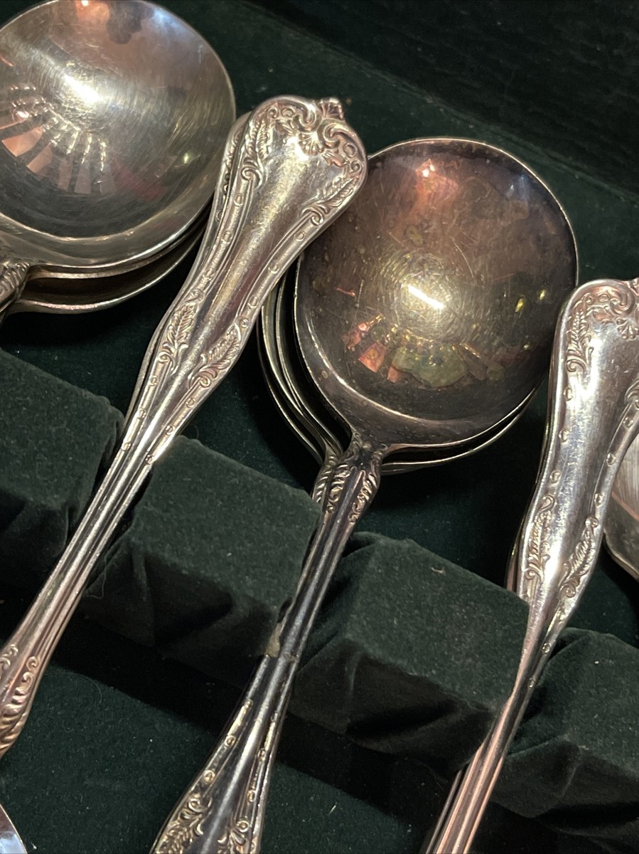 【National Silver】 クイーンエリザベス クリームソーダスプーン National Silver】 クイーンエリザベス クリームソーダスプーン