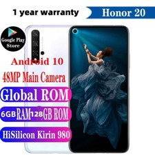Honor 20 128GB 6GB Dual Sim 4G Unlocked Android Global SmartPhone New Sealed