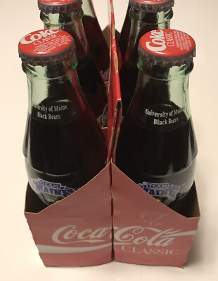 University Of Maine Coca-Cola 6 Pack, 1993 NCAA Ice Hockey
