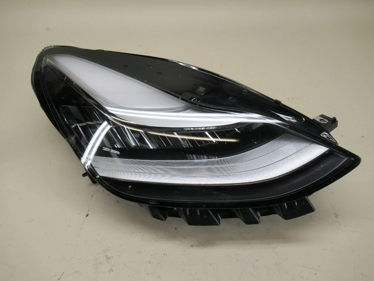 Tesla Model 3 Right Passenger Headlight Complete Light Scuffs 