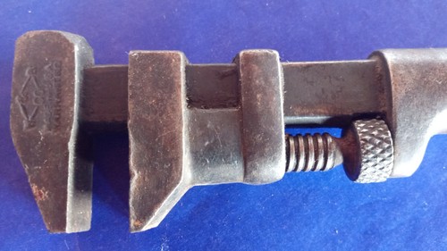 Antique over 132 years old W & B Co. Monkey Wrench - Picture 3 of 5