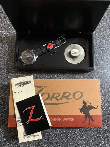 New Old Stock ZORRO Quartz Men's Watch by Fossil Limited Edition - 第 1/3 張圖片