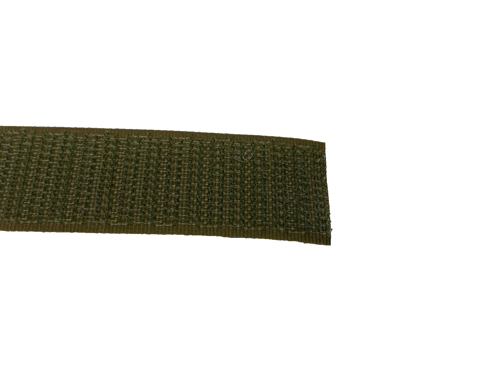 25 YARDS - 3/4 INCH VELCRO® Brand HOOK Fastener Sew On MilSpec Tape RANGER GREEN