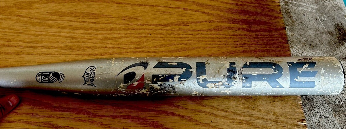Batte De Softball Pure Integrity 34/25 Oz - 1 Pièce, Composite Carbone, USSSA