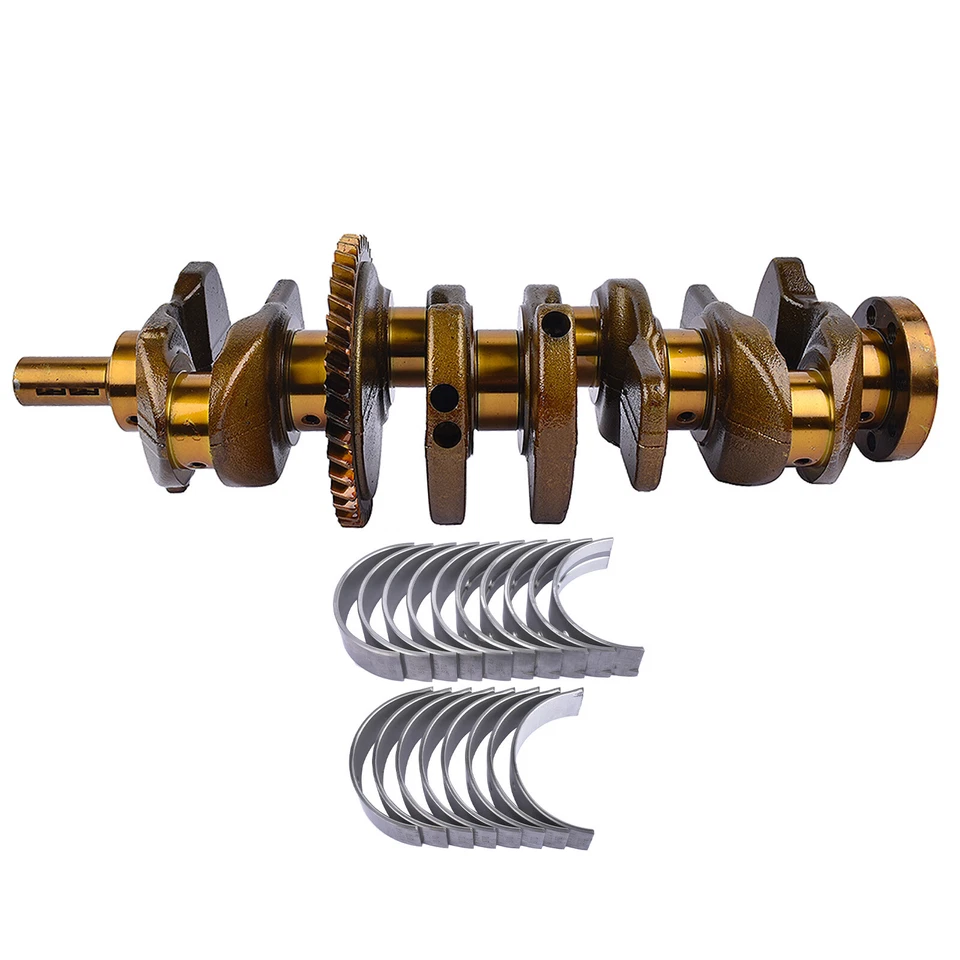 Cigüeñal + Juego de cojinetes de varilla principal y con para Toyota Corolla Matrix Highlander tC Foto 2 de 4