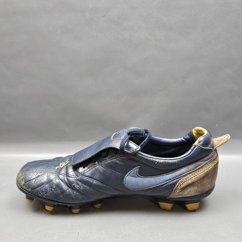 Nike Tiempo Ronaldinho R10 FG Soccer Cleats Mens Size 10.5 Blue Football Boot - 第 8/12 張圖片