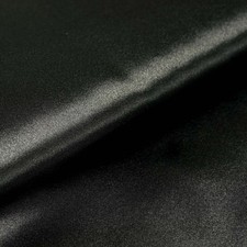 54-Inch x 10 Yards Black Satin Fabric by The Bolt - Wedding Party Decorations...