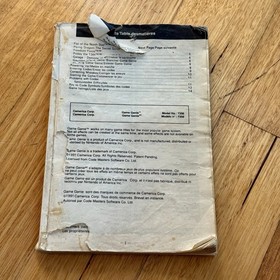 Nintendo Game Genie NES & Manual Cheat Book PAL  Cartridge