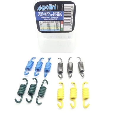 Kupplungsfedern von Polini 4 Sätze für Piaggio TPH NRG Peugeot Speedfight