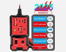 New Automotive Electronic Relay Car Relay Tester Universal 12 V LED Indicator