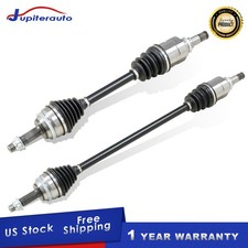 Fwd Pair Cv Axle Shaft For 2003-2008 Toyota Corolla Sedan 1.8l Auto Trans