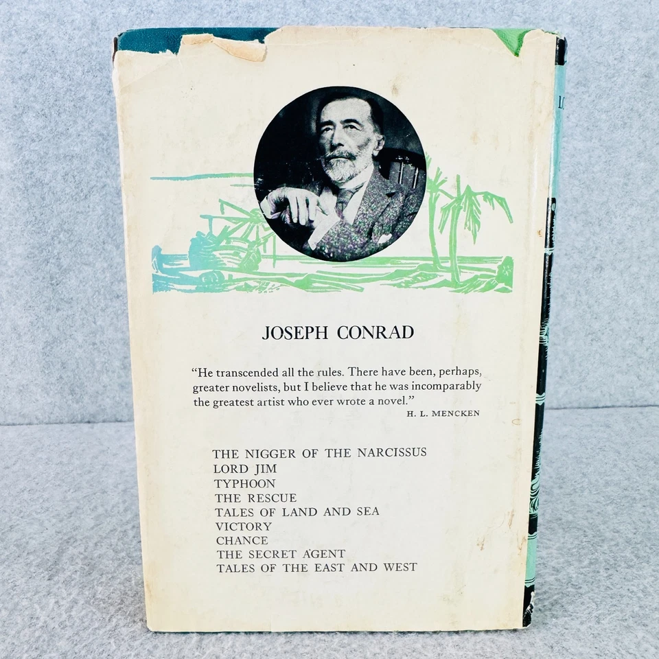 LORD JIM by Joseph Conrad Hardback with Dust Jacket Vintage Book Club Edition Foto 2 de 4