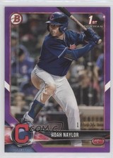 2018 Bowman Draft Purple 115/250 Bo Naylor Noah Naylor #BD-193 0i87