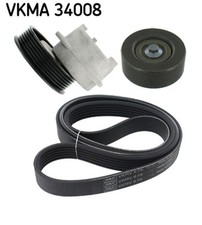 Keilrippenriemensatz SKF VKMA 34008 für MAZDA FORD 121 FIESTA COURIER PUMA 4 16V