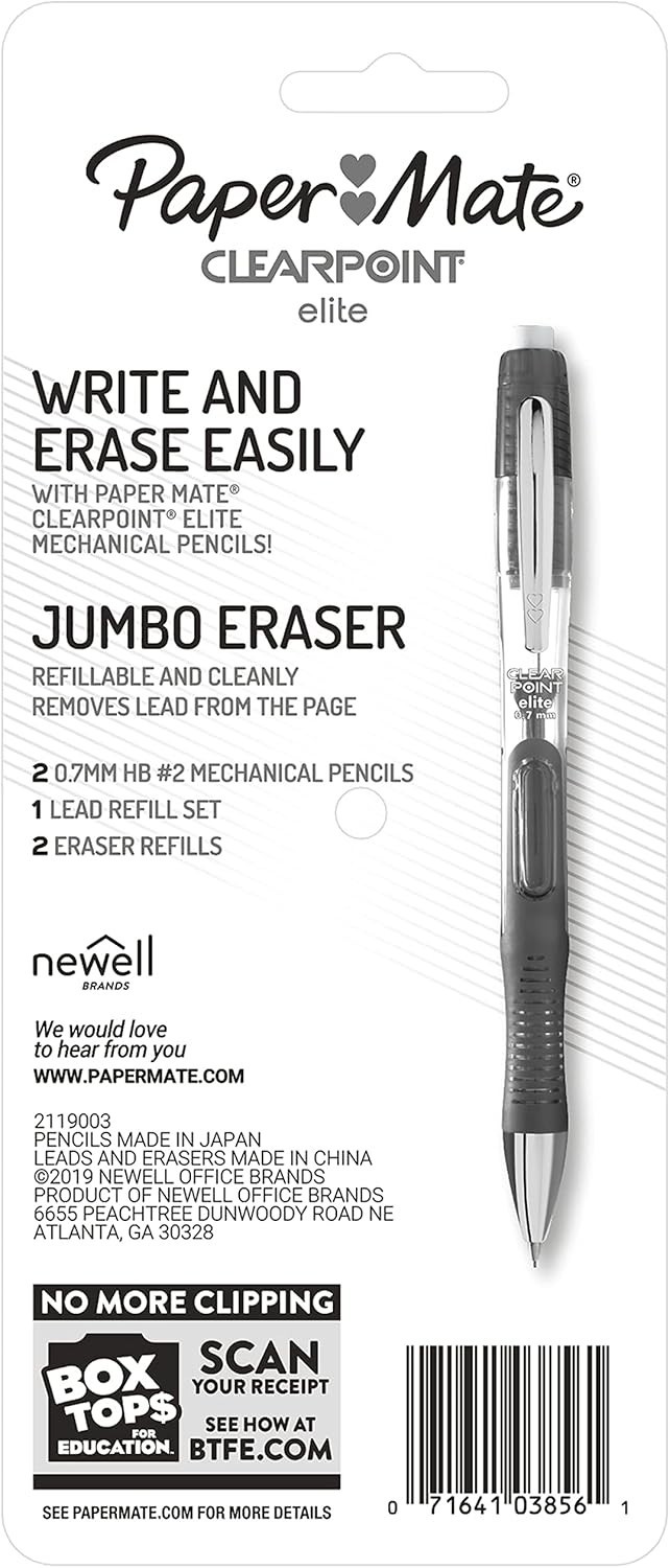 Comfort Grip 0.7mm Mechanical Pencil Set - Precision Writing Ideal for Students