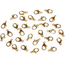 Jewelry Finding Hooks Lobster Claw Clasps 12/16/20mm For DIY Necklace Bracel