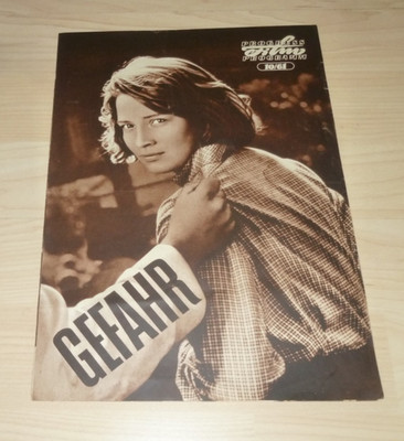 Progress Filmprogramm 10 / 61 - Gefahr - Programmheft 1961 60s 60er