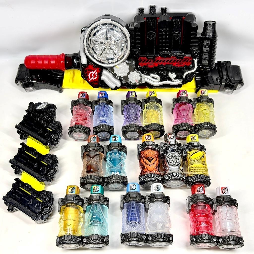 Kamen Rider Build Driver DX Holder Full Bottle 17p ALL Best Match