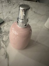 pink ceramic soap dispenser