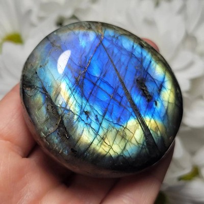 Labradorite Palm Stone