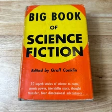Big Book of Science Fiction Groff Conklin 1950 Third Printing Crown