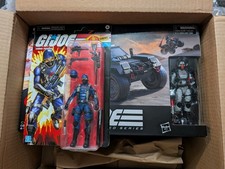 GI Joe Classified  120 Cobra Night Attack Stinger & Driver and Retro Trooper