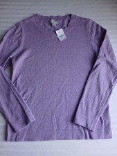 J Crew Sweater Medium Teddie Wool Blend Cozy Crew Neck Layers Preppy New