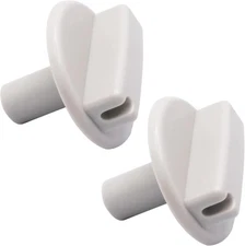 2 pcs 63818002 Temp Control Knob Replacement for 1.5*1.5*3 inch, Beige 