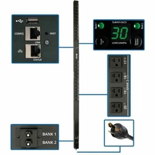 Tripp Lite 0U 2.9kW Single-Phase Switched PDU with LX Platform Interface 120V