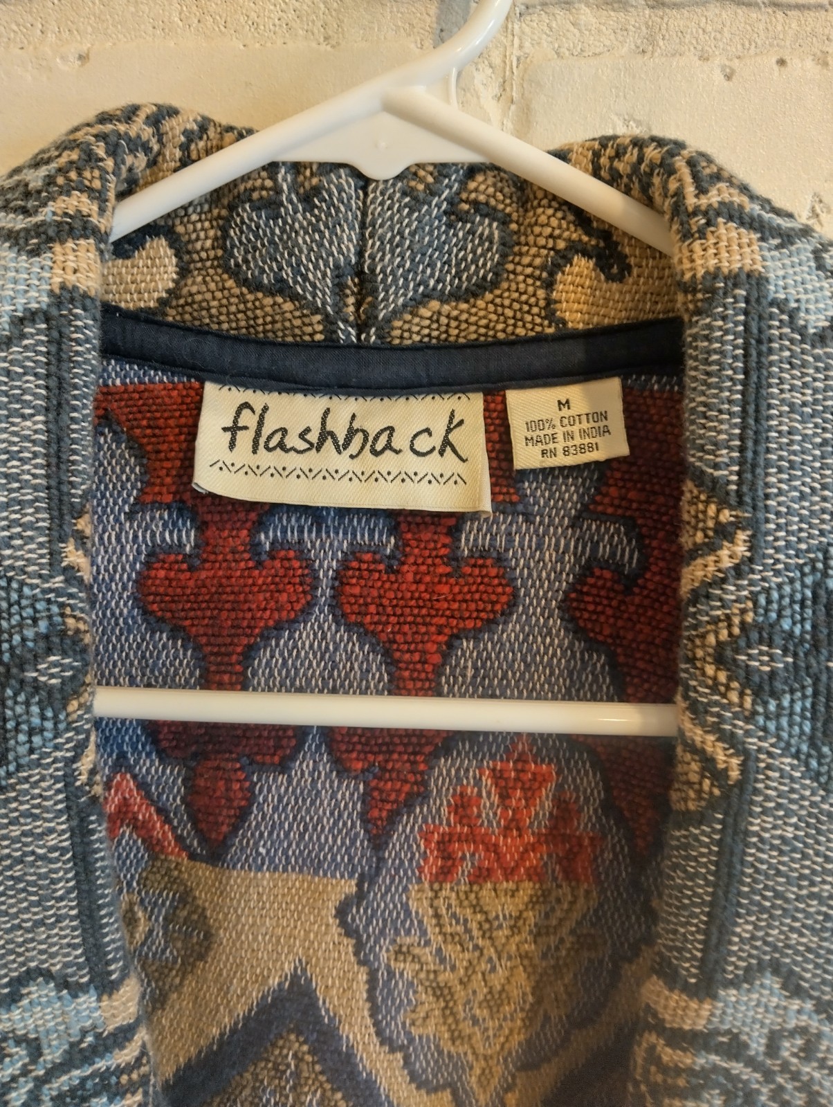 Vintage Flashback  Patchwork Embroidered Boho Jac… - image 2