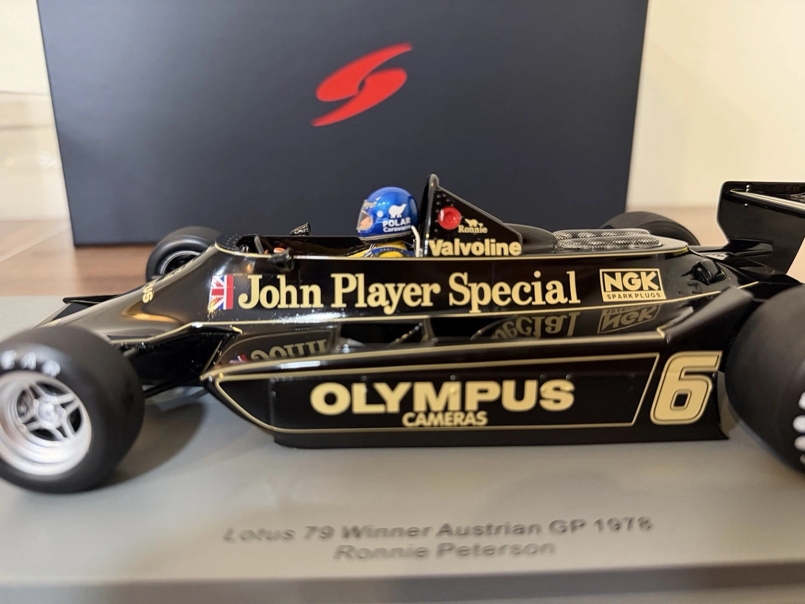 Spark Lotus 79 Winner Austrian GP 1978 1:18 Scale Resin 18S367